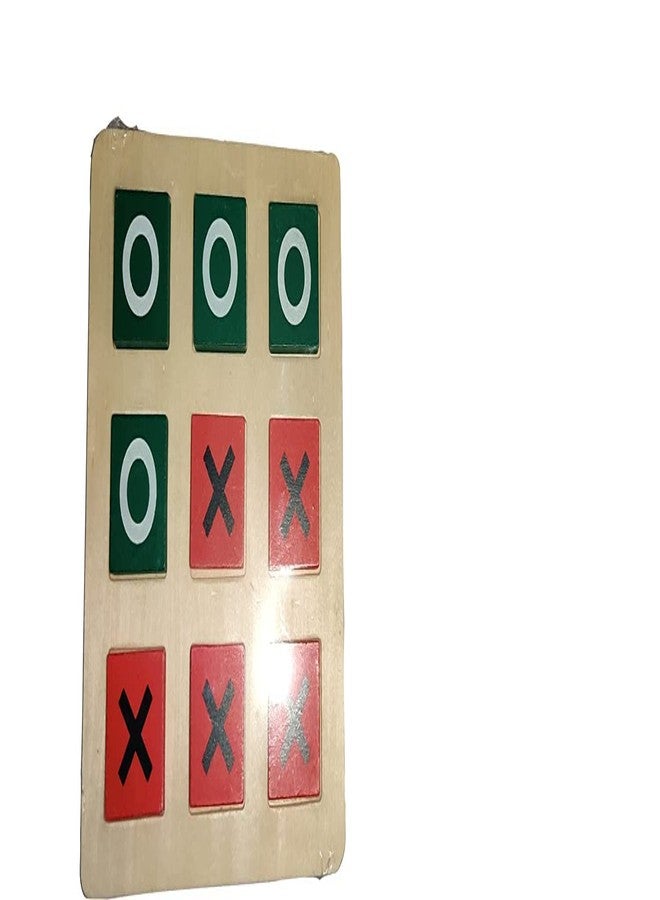 Qwick Click Tic Tac Toe:Classic Wooden A Timeless Game of Strategy and Fun for The Kids and Family(Tic-Tac-Toe) - Image 3